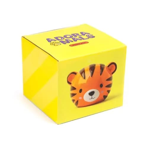 Puckator Kids Ceramic Money Box - Alfie The Tiger Cute Animals Hinged Money Box | Eye-Catching Animal Design for Kids thumbnail 3