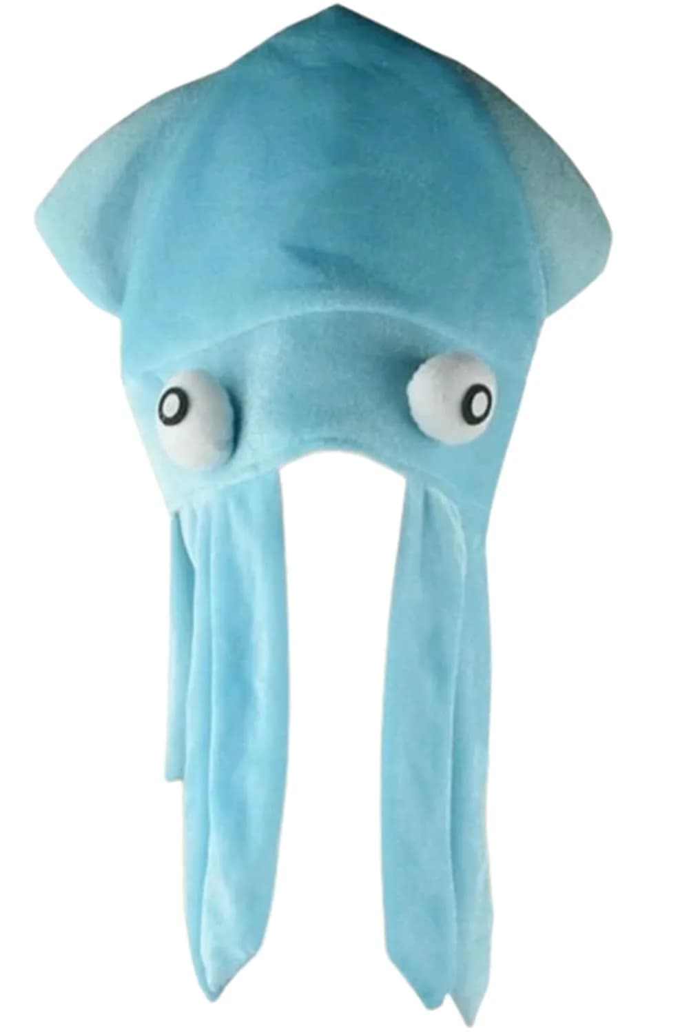 Kirei Sui Blue Octopus Plush Party Hat Costume | Adult Size 59cm (23.5 Inches) — Blue