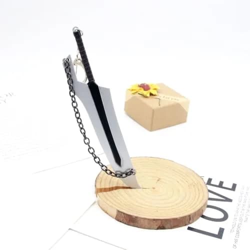 Kbtany Ichigo Bankai Zangetsu Charm Set 3pcs Metal Alloy | Anime Keychain thumbnail 3