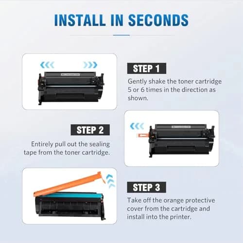 ALLWORK 58A Toner Cartridge Black Compatible for HP 58A CF258A 58X M428fdw | High Page Yield, 4-Pack thumbnail 5