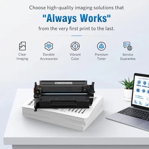 ALLWORK 58A Toner Cartridge Black Compatible for HP 58A CF258A 58X M428fdw | High Page Yield, 4-Pack thumbnail 6