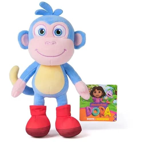 Official Dora Boots Plush Toy, 8-Inch Stuffed Animal for Ages 3+ | ASTM-Tested Educational Toy thumbnail 8