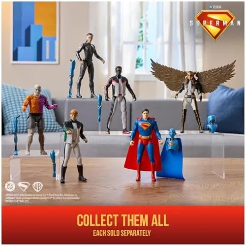 DC Comics Superman Hawk Girl Action Figure, 6-Inch | 9 Points of Articulation thumbnail 6