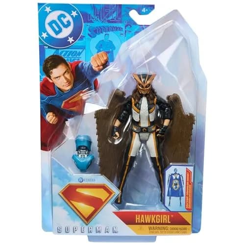 DC Comics Superman Hawk Girl Action Figure, 6-Inch | 9 Points of Articulation thumbnail 8