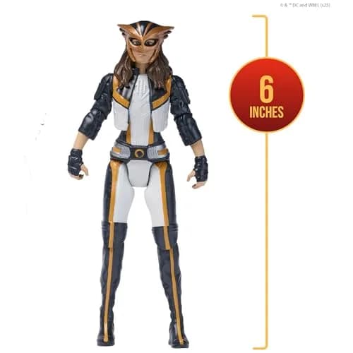 DC Comics Superman Hawk Girl Action Figure, 6-Inch | 9 Points of Articulation thumbnail 3
