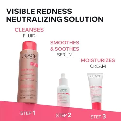 Uriage Roseliane Smoothing Serum | Calms Redness & Heating, Sensitive Skin, 1 Fl Oz thumbnail 6