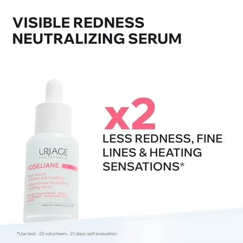 Uriage Roseliane Smoothing Serum | Calms Redness & Heating, Sensitive Skin, 1 Fl Oz thumbnail 2