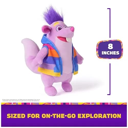 DORA Tico Plush Toy 8-Inch (20.32 cm) | Official Spin Master Stuffed Animal for Ages 3+ thumbnail 4