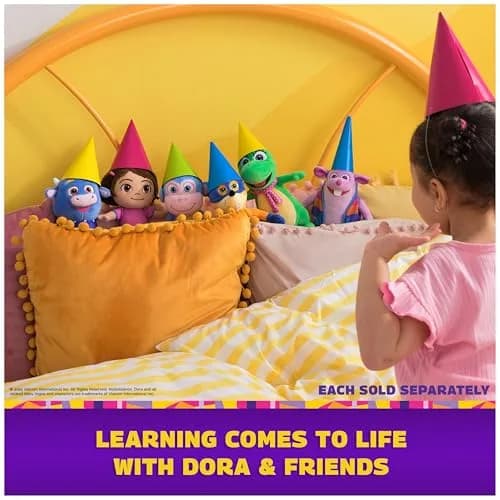 Dora Benny Plush Toy 8-Inch Polyester | Official Dora Toys for Ages 3+ thumbnail 5