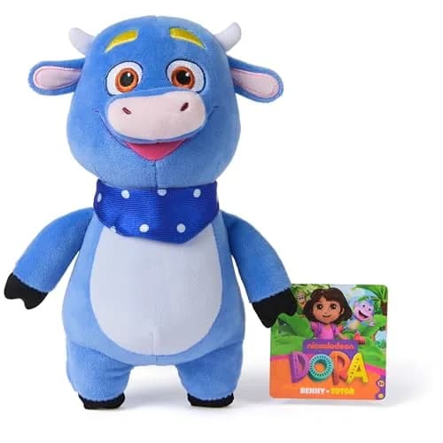 Dora Benny Plush Toy 8-Inch Polyester | Official Dora Toys for Ages 3+ thumbnail 8