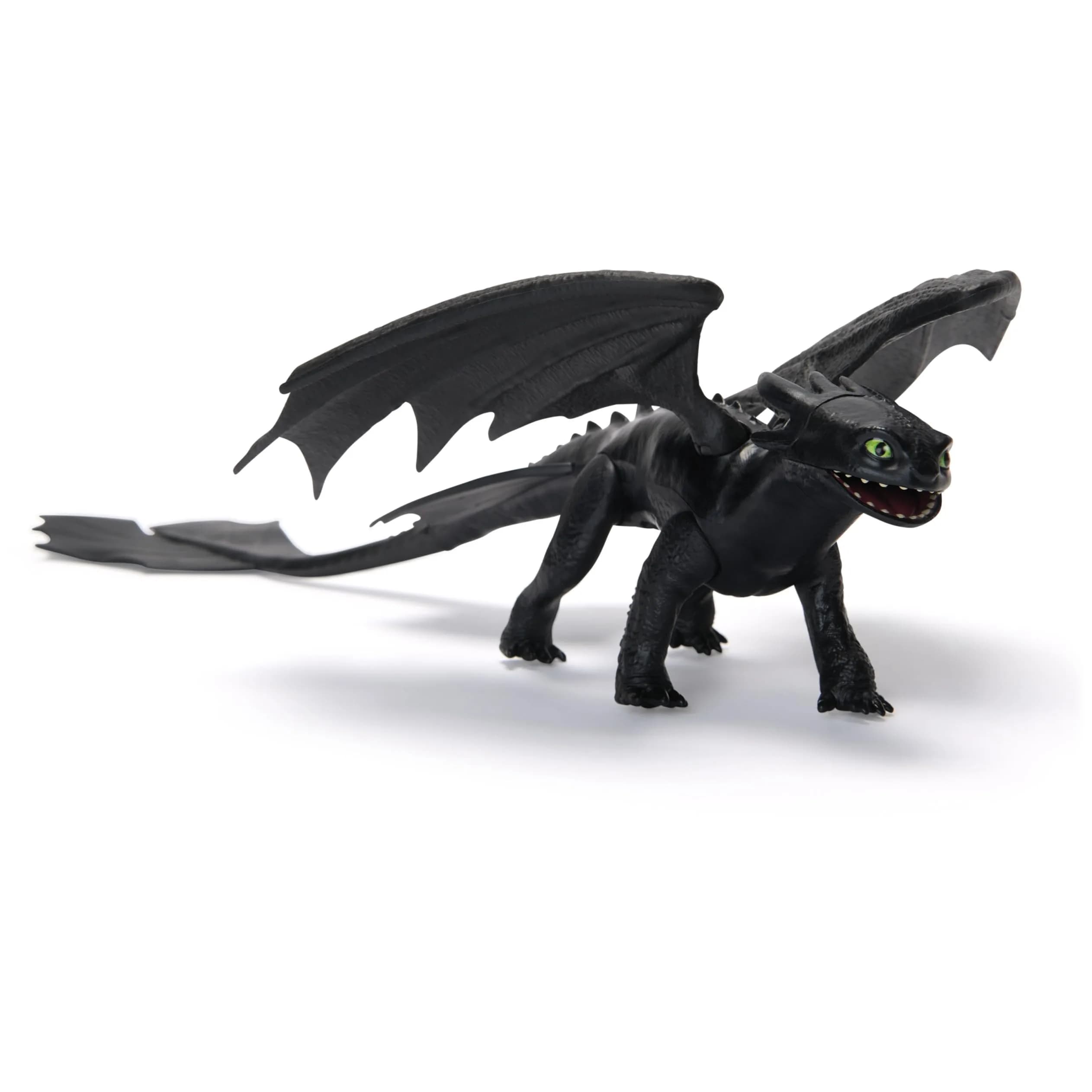 DreamWorks Dragons Toothless 9-inch Action Figure | Articulated Wings & Legs — Multicolor