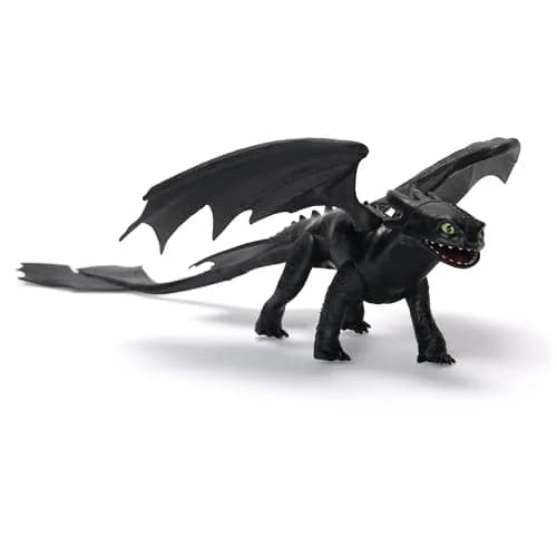 DreamWorks Dragons Toothless 9-inch Action Figure | Articulated Wings & Legs thumbnail 1