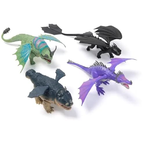 DreamWorks Dragons Toothless 9-inch Action Figure | Articulated Wings & Legs thumbnail 8