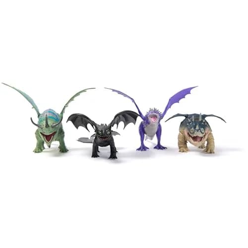 DreamWorks Dragons Toothless 9-inch Action Figure | Articulated Wings & Legs thumbnail 9