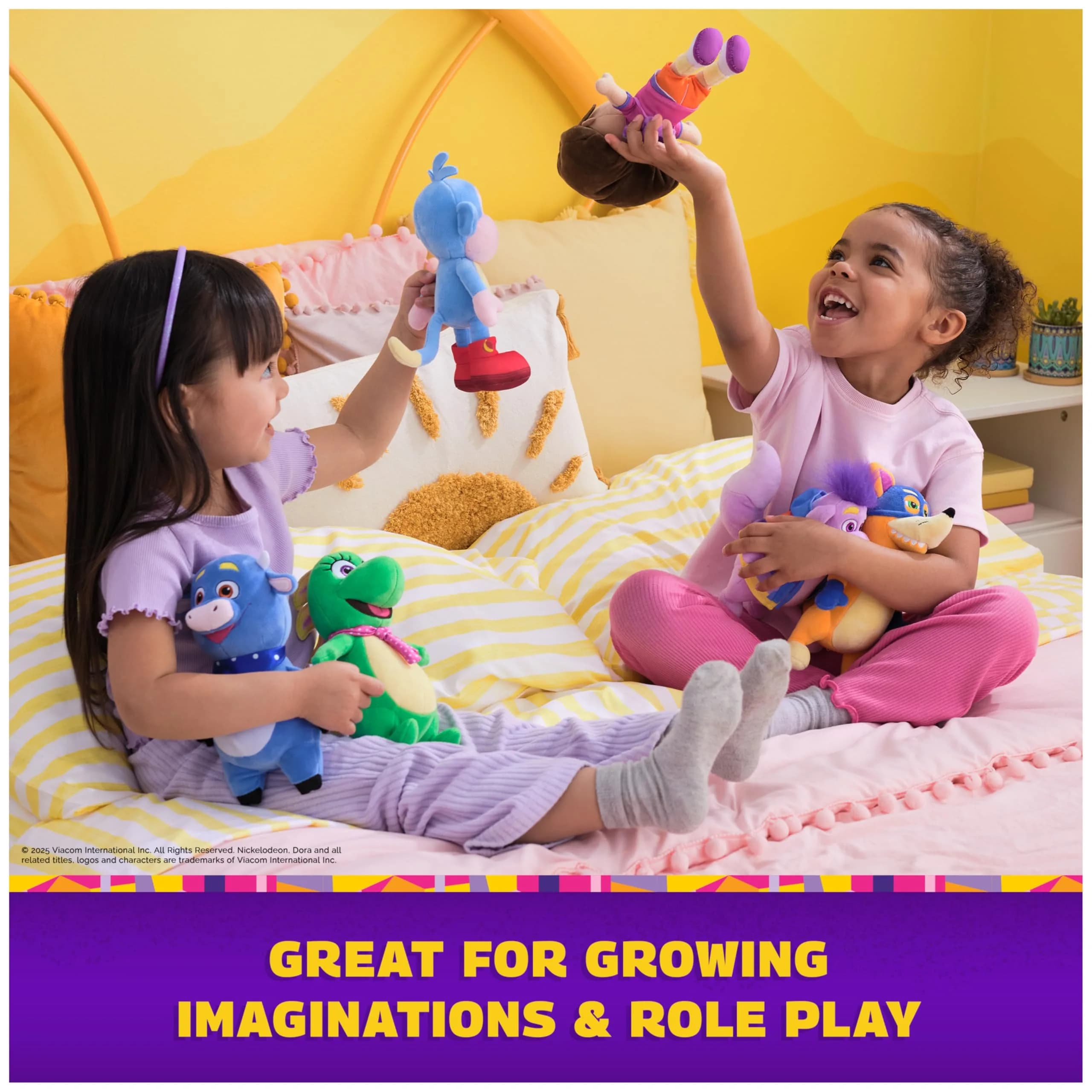 Dora the Explorer Official Swiper Plush Doll 8" | Educational Toy for Ages 3+ by DORA - view 7