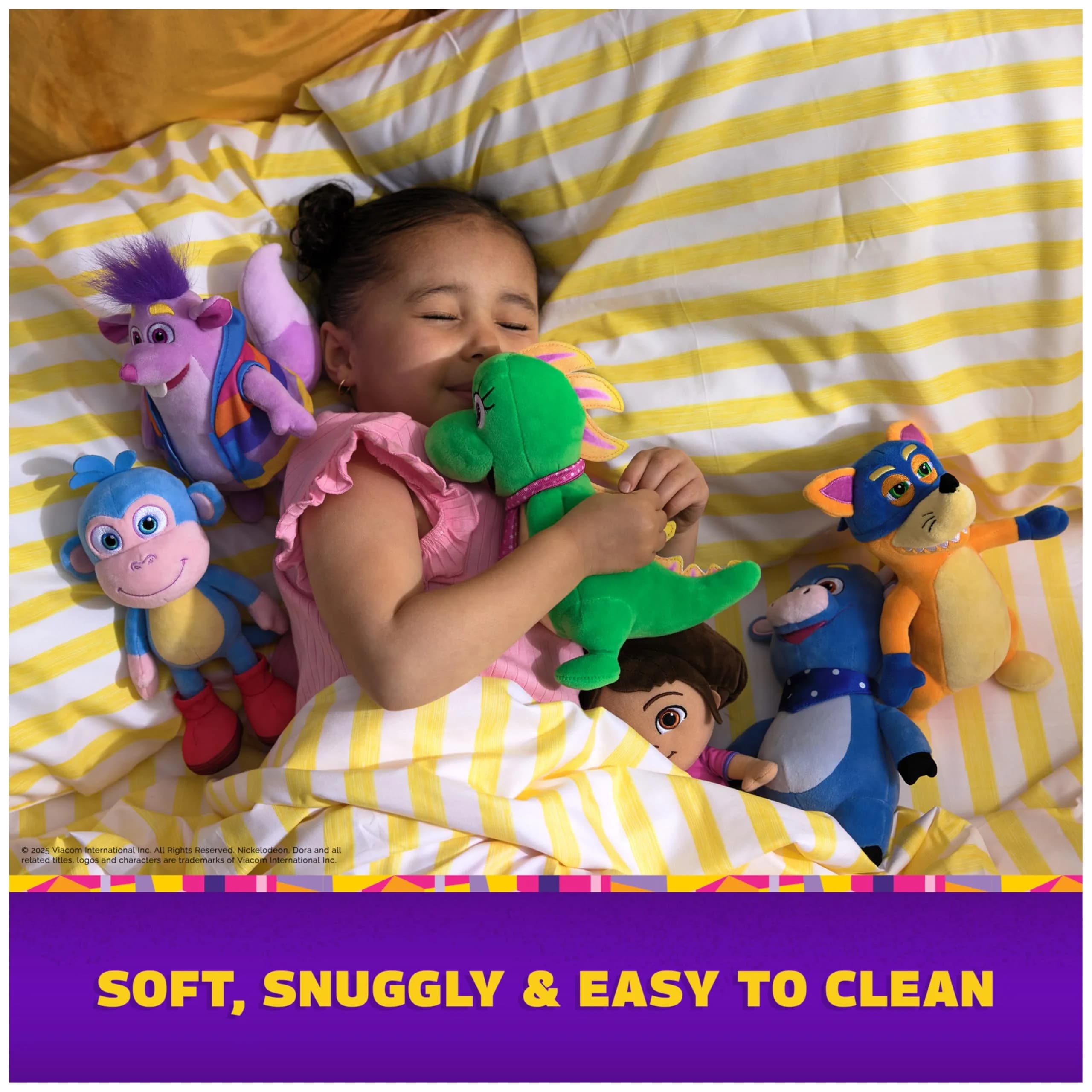 Dora the Explorer Official Swiper Plush Doll 8" | Educational Toy for Ages 3+ by DORA - view 8