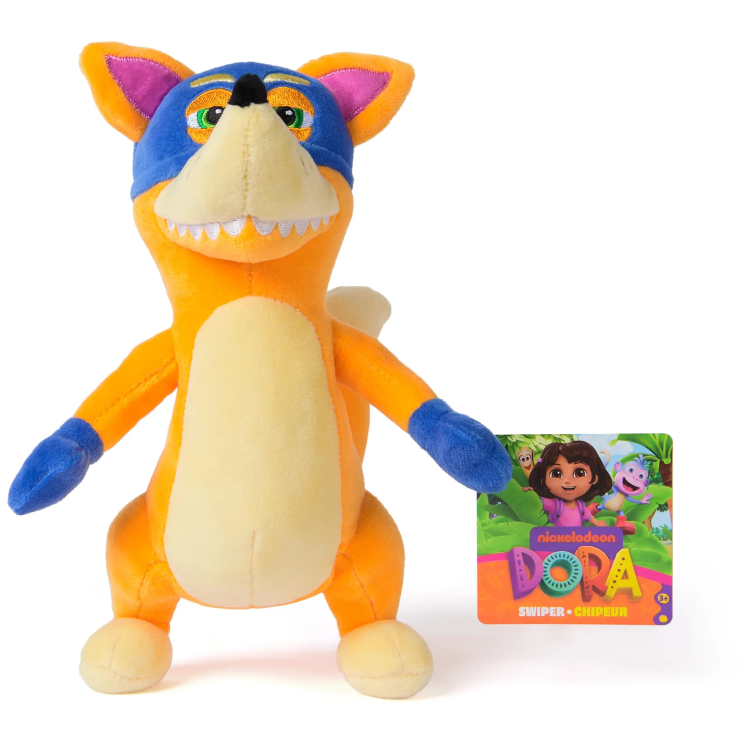 Dora the Explorer Official Swiper Plush Doll 8" | Educational Toy for Ages 3+ by DORA - view 9