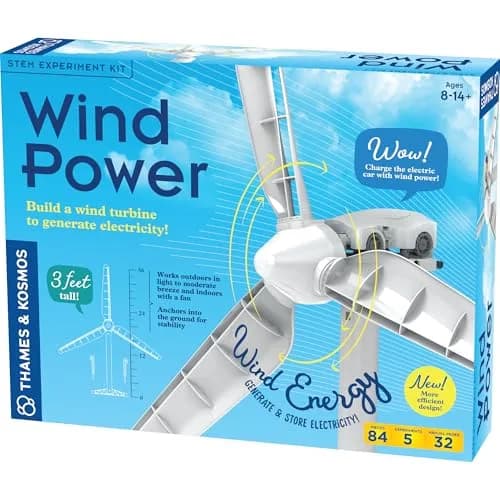 Thames & Kosmos Wind Power (v5.0) | Renewable Energy STEM Kit for Kids & Students thumbnail 1