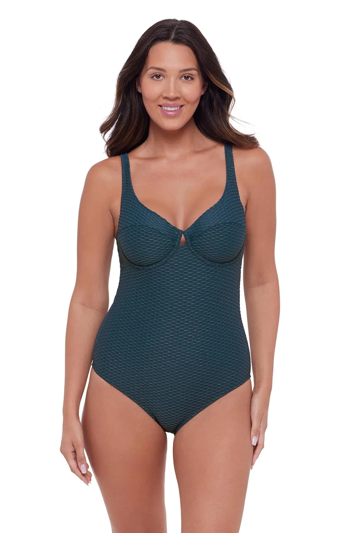 S3 Swim Women's Shaping Underwire One Piece Swimsuit | Support & Style in Dusk Blue (100 words) — Dusk Blue