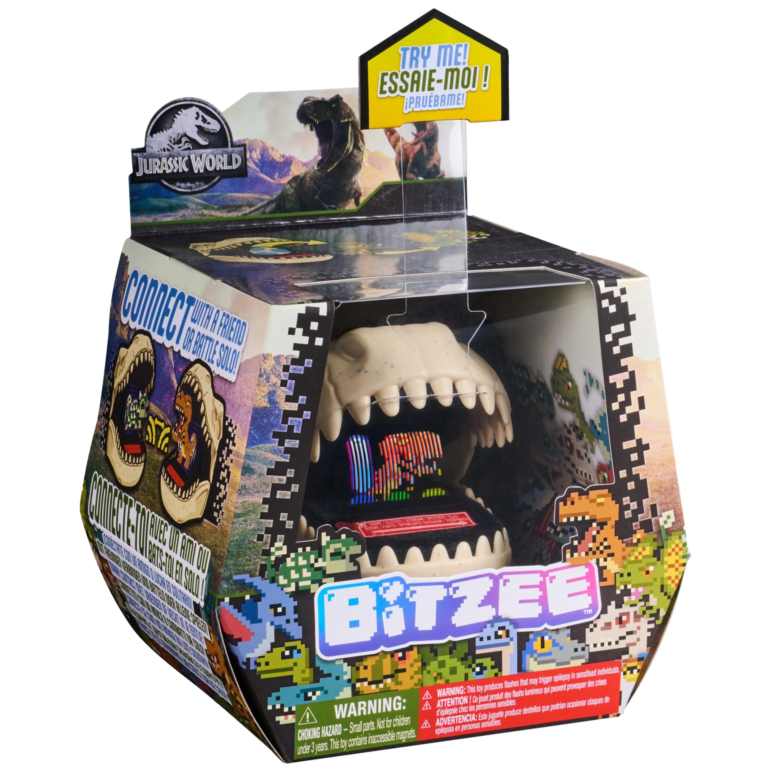 BITZEE Jurassic World Interactive Dinosaur Toy with 25 Dinosaurs | Screen-Free Digital Pet for Kids Ages 5+ - view 9