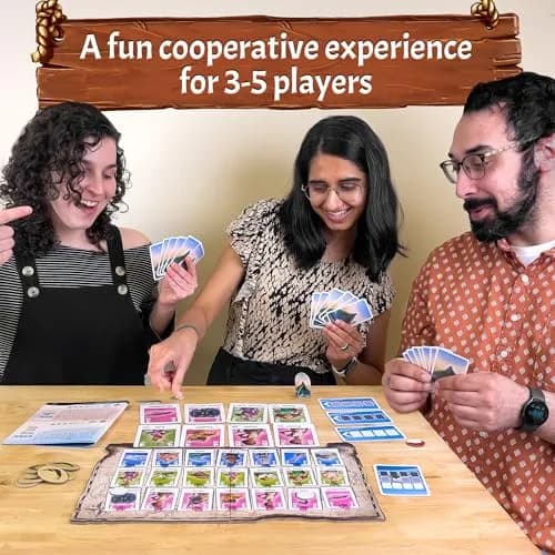 Thames & Kosmos The Crew: Family Adventure - Marooned in Paradise Cooperative Card Game 2-5 Players | Ages 8+ thumbnail 2