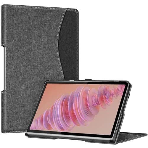 Fintie Case for Lenovo Tab Plus (TB351FU) 11.5 inch 2024 Tablet, Grey | Folio Viewing Stand with Document Slots thumbnail 1