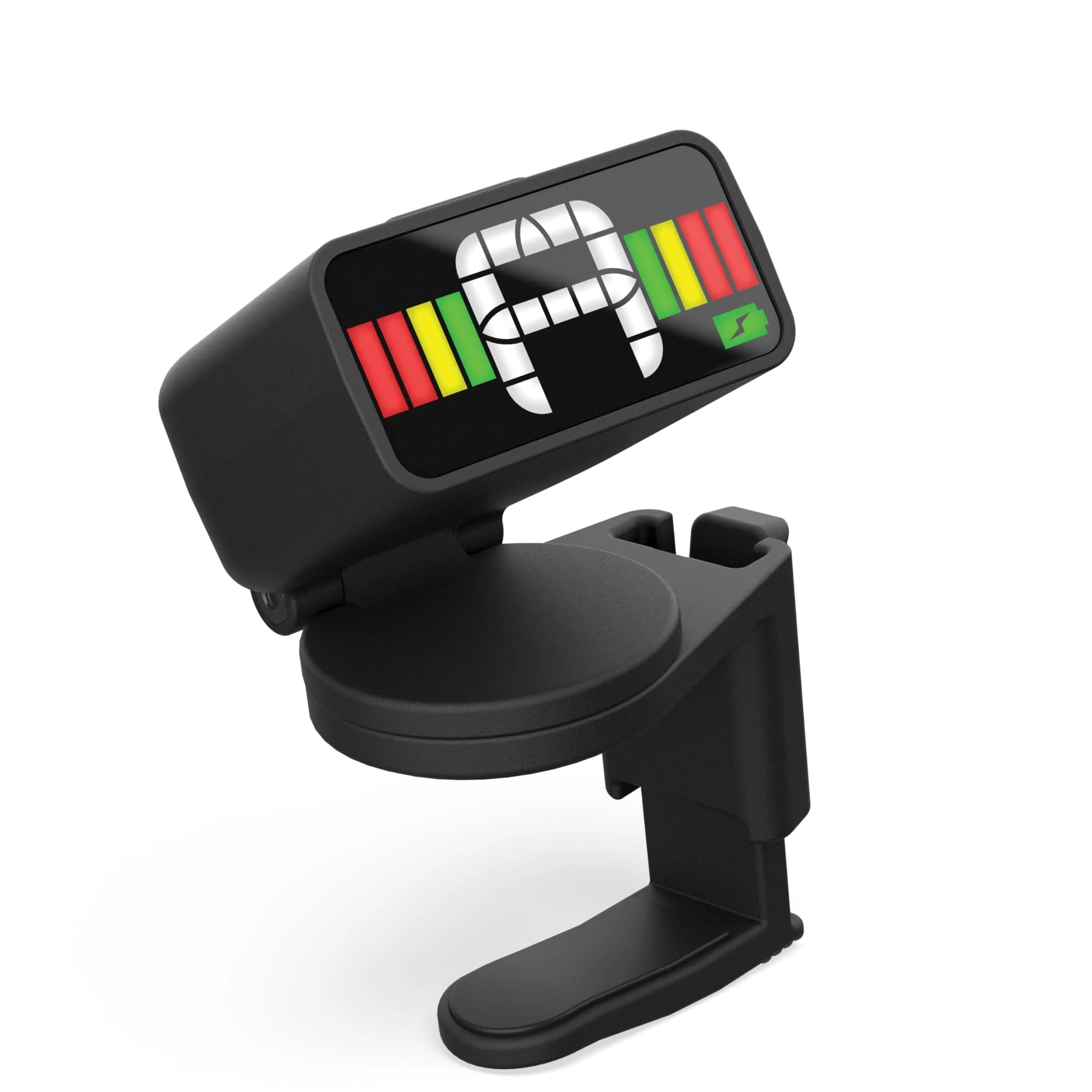 D'Addario Micro Rechargeable Headstock Tuner - Black - main product image
