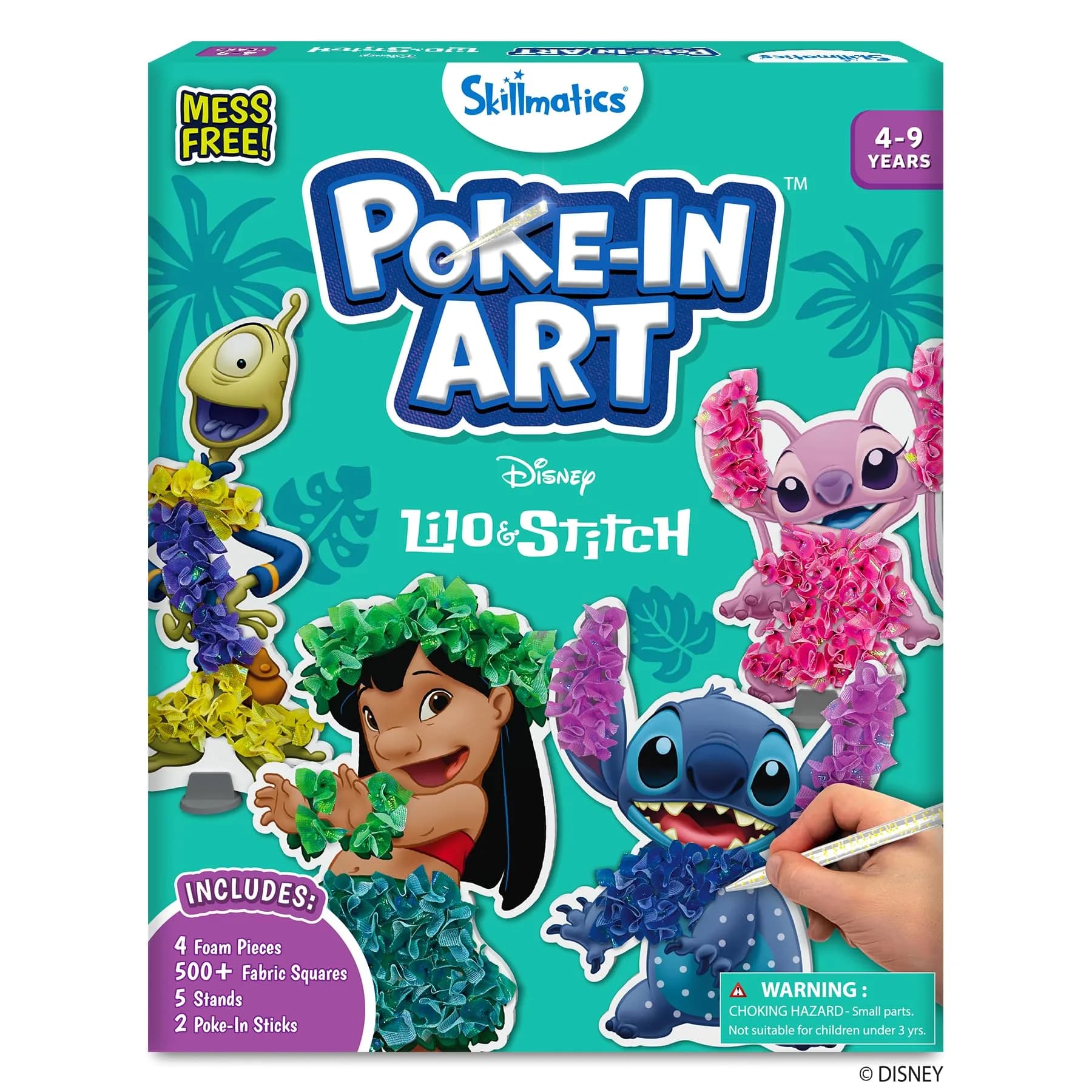 Skillmatics Poke-in Art Easter Fun Craft Kit for Kids Ages 4-9 | Mess-Free DIY Easter Decor Activity - main product image