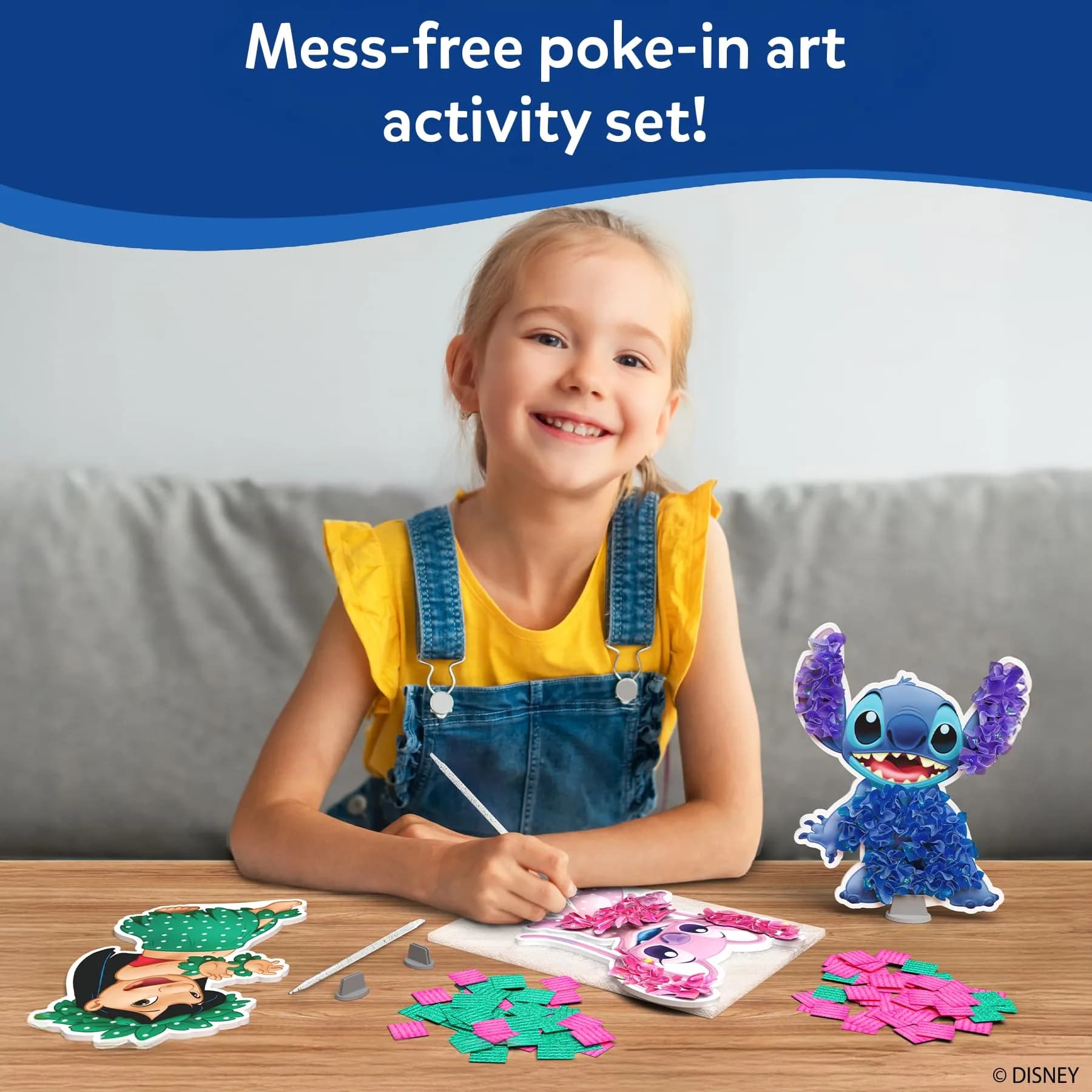 Skillmatics Poke-in Art Easter Fun Craft Kit for Kids Ages 4-9 | Mess-Free DIY Easter Decor Activity - view 2
