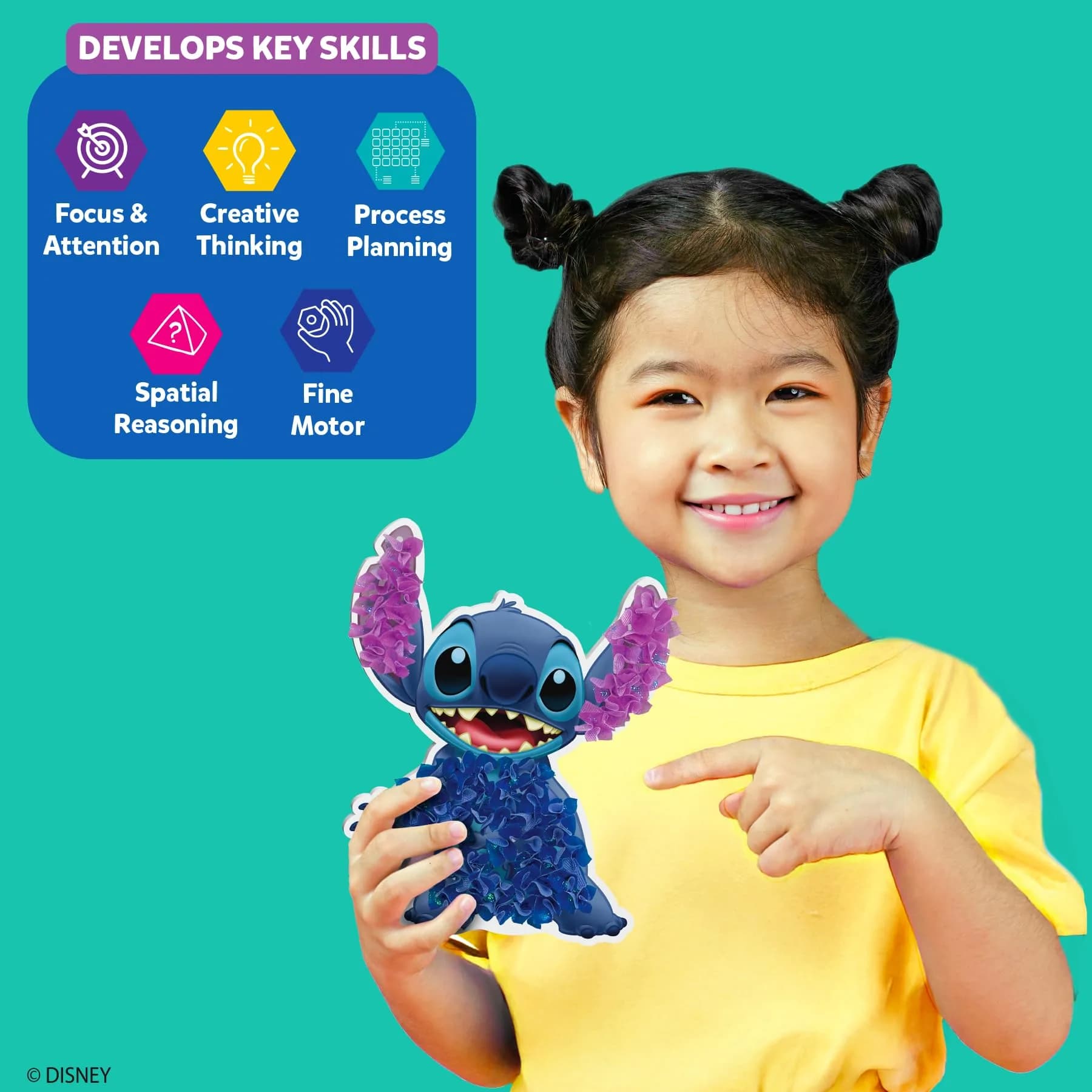 Skillmatics Poke-in Art Easter Fun Craft Kit for Kids Ages 4-9 | Mess-Free DIY Easter Decor Activity - view 6