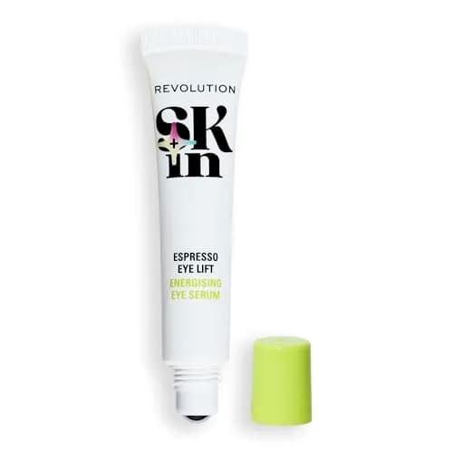 Revolution Skincare London Espresso Eye Lift 5% Caffeine Serum | Hydrates & De-Puffs, Vegan & Fragrance-Free (0.5 Fl Oz) thumbnail 1