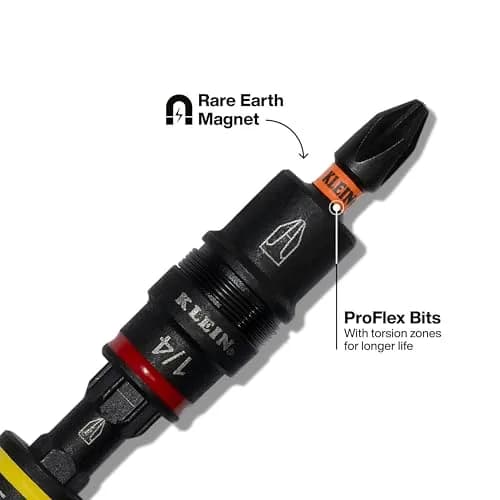 Klein Tools 32517HD KNECT 17-in-1 Impact-Rated Hybrid Screwdriver | Versatile & Impact-Ready for Professionals thumbnail 5