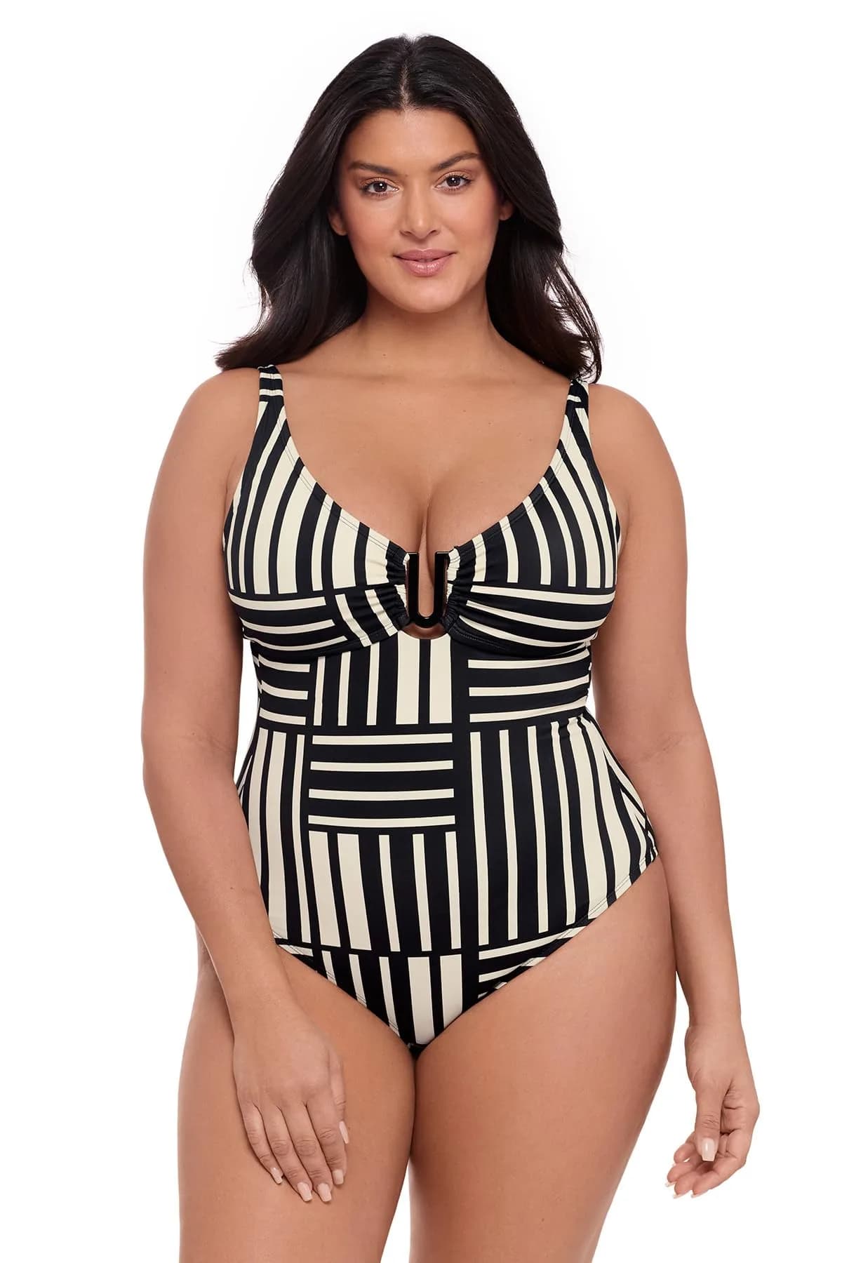 S3 Swim Women's Sculpting Adjustable U-Wire One Piece Swimsuit | 360° Shaping Support
