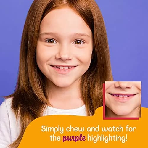 Lingito Plaque Disclosing Tablets Berry Flavor 60 Count (Pack of 1) | Visualize Plaque for Better Oral Hygiene thumbnail 4
