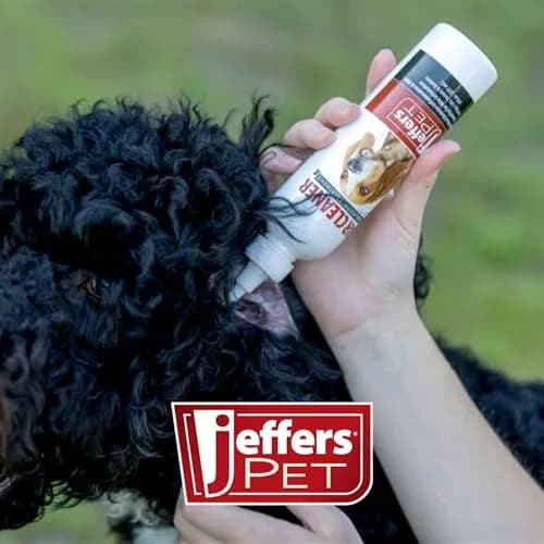Jeffers Pet Ear Cleaning Solution for Dogs, Cats & Puppies | Aloe Vera Ear Wash for Wax & Odor Removal, Itchy Ear Comfort, Routine Ear Hygiene, Travel Friendly thumbnail 3