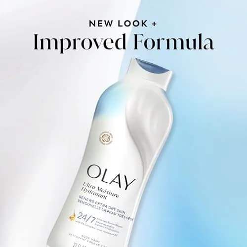 Olay Ultra Moisture Body Wash for Extra Dry Skin 650ml (22 fl oz) | Hydrates & Repairs Moisture Barrier thumbnail 8