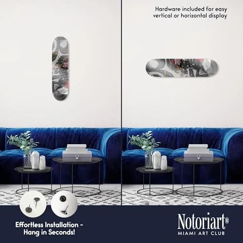 NotoriArt Urban Graffiti Wall Art 8" x 32" | Modern Skate Culture Acrylic thumbnail 3