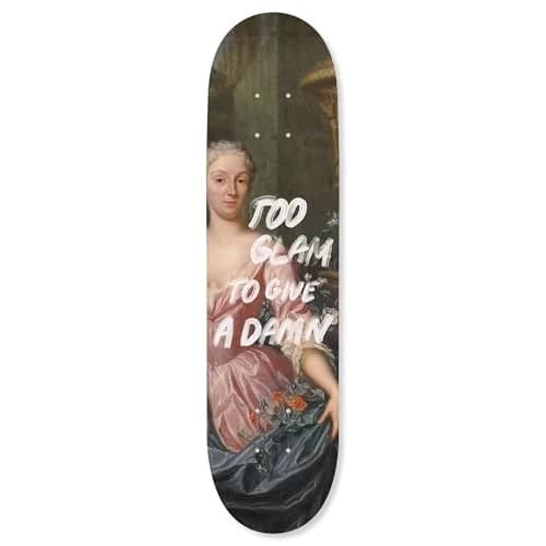 NotoriArt Acrylic Wall Art Skateboard 8" x 32" | Modern Pop Culture Decor thumbnail 1