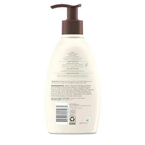 Aveeno Daily Moisturizing Face Lotion Fragrance Free 355ml (12 fl. oz) | Hydrates Dry, Sensitive Skin thumbnail 7
