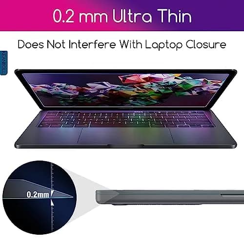 KEANBOLL 2 Pack Tempered Glass Screen Protector for 16-Inch Samsung Galaxy Book5 Pro 360 16" NP960QHA / Galaxy Book5 Pro 16" NP960XHA, Ultra Clear, Anti Scratch, Bubble Free thumbnail 5