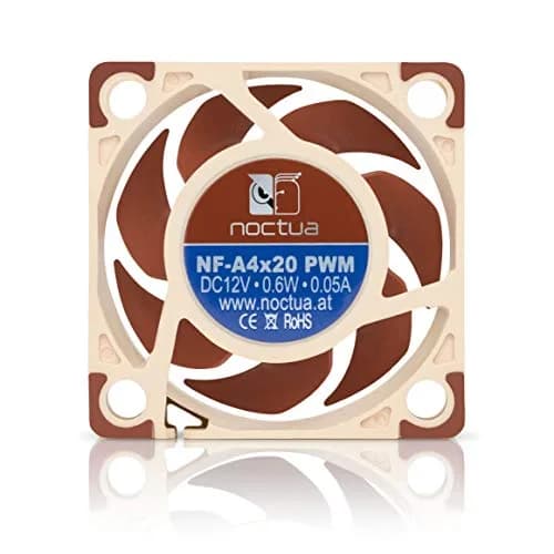 Noctua NF-A4x20 PWM Fan (40x20mm, Brown) | Premium Quiet Cooling for PCs thumbnail 3