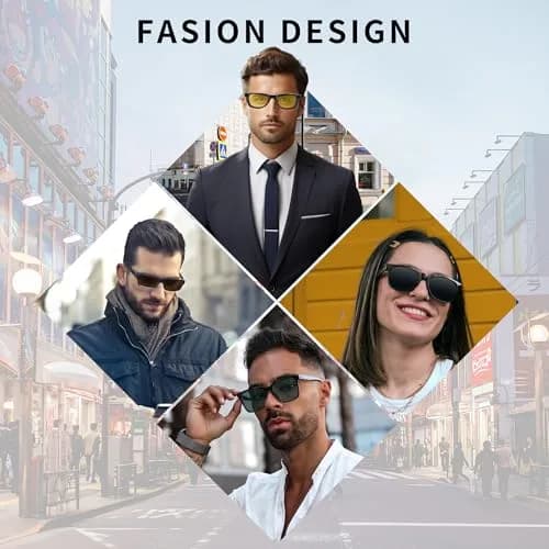 RCstyle Polarized Clip-on for Ray-Ban Meta Wayfarer RW4008/4012 Large 53-22 | Polarized, Lightweight, Perfect Fit thumbnail 5