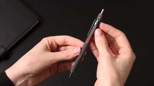 Rotring 600 Mechanical Pencil 0.5 mm Silver | Precision Drafting Tool thumbnail 2