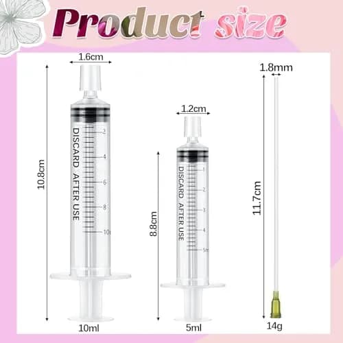 Geiserailie Perfume Syringe Extractor 5ml & 10ml | Refillable Decant Kit for Perfumes & Liquids thumbnail 2