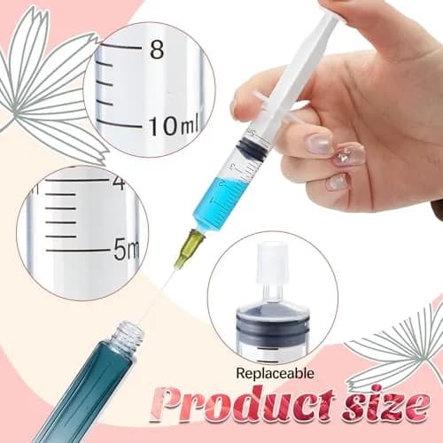 Geiserailie Perfume Syringe Extractor 5ml & 10ml | Refillable Decant Kit for Perfumes & Liquids thumbnail 3