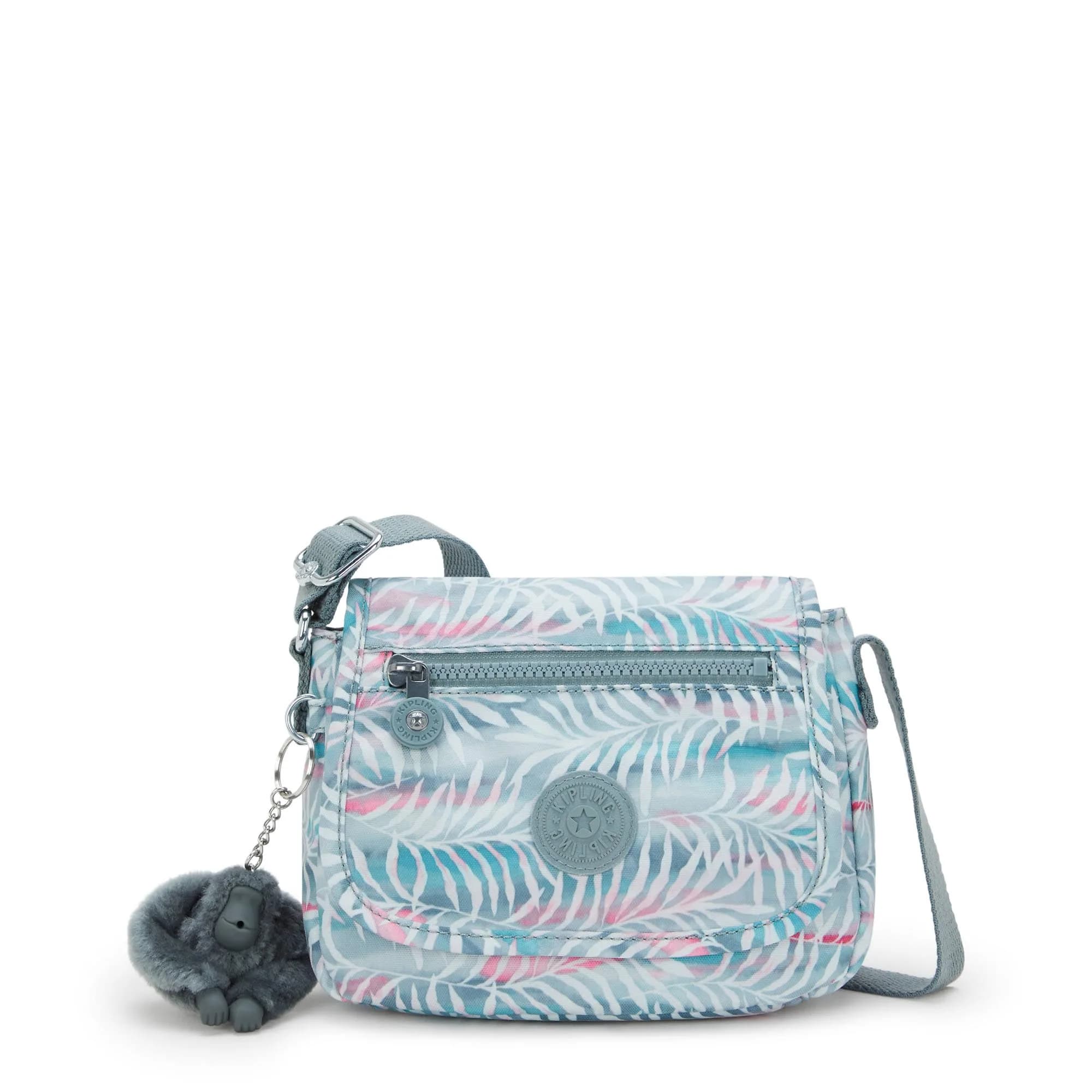 Kipling Sabian U Mini Crossbody Bag in Palmtree Leaves Print | Lightweight & Water-Resistant - main product image