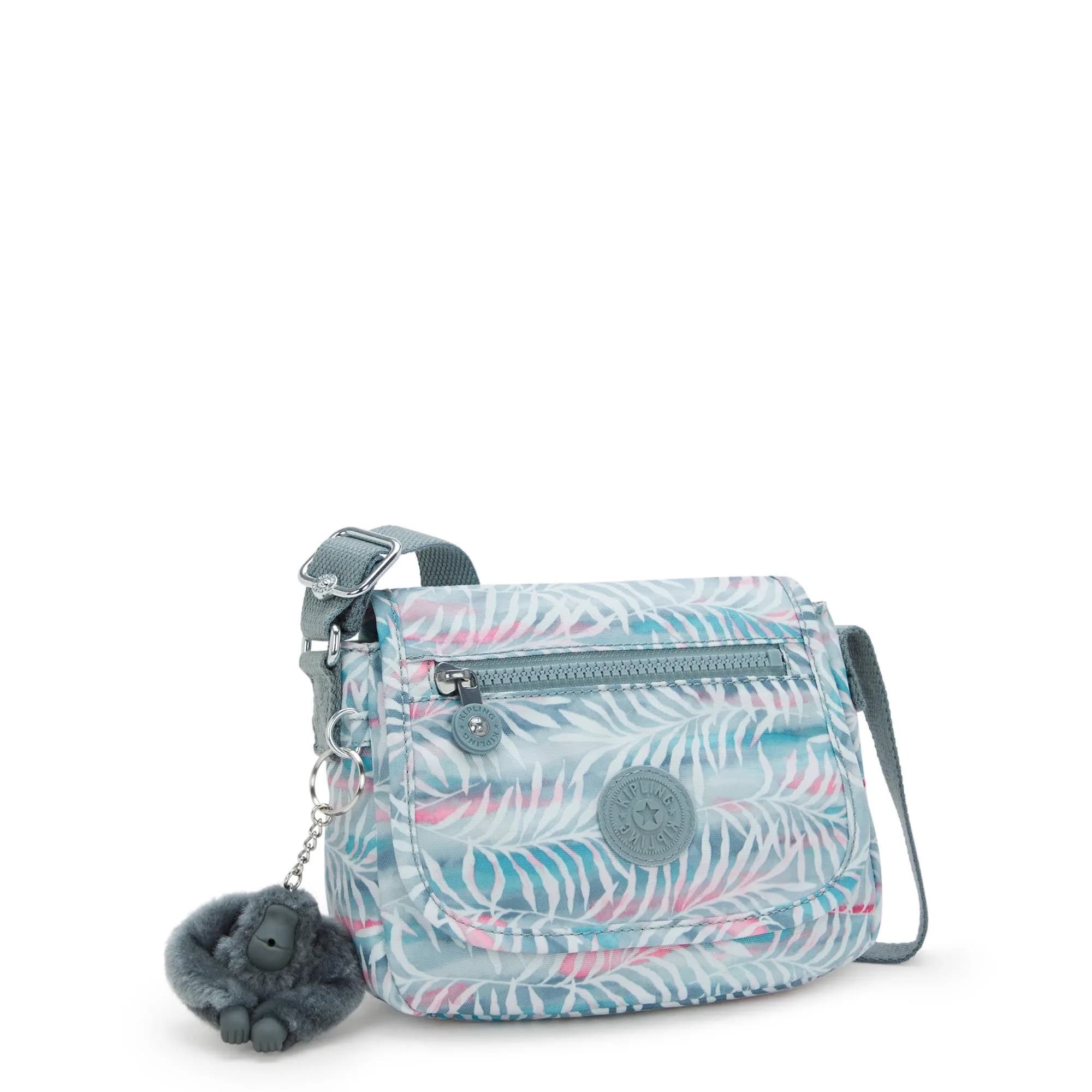 Kipling Sabian U Mini Crossbody Bag in Palmtree Leaves Print | Lightweight & Water-Resistant - view 3
