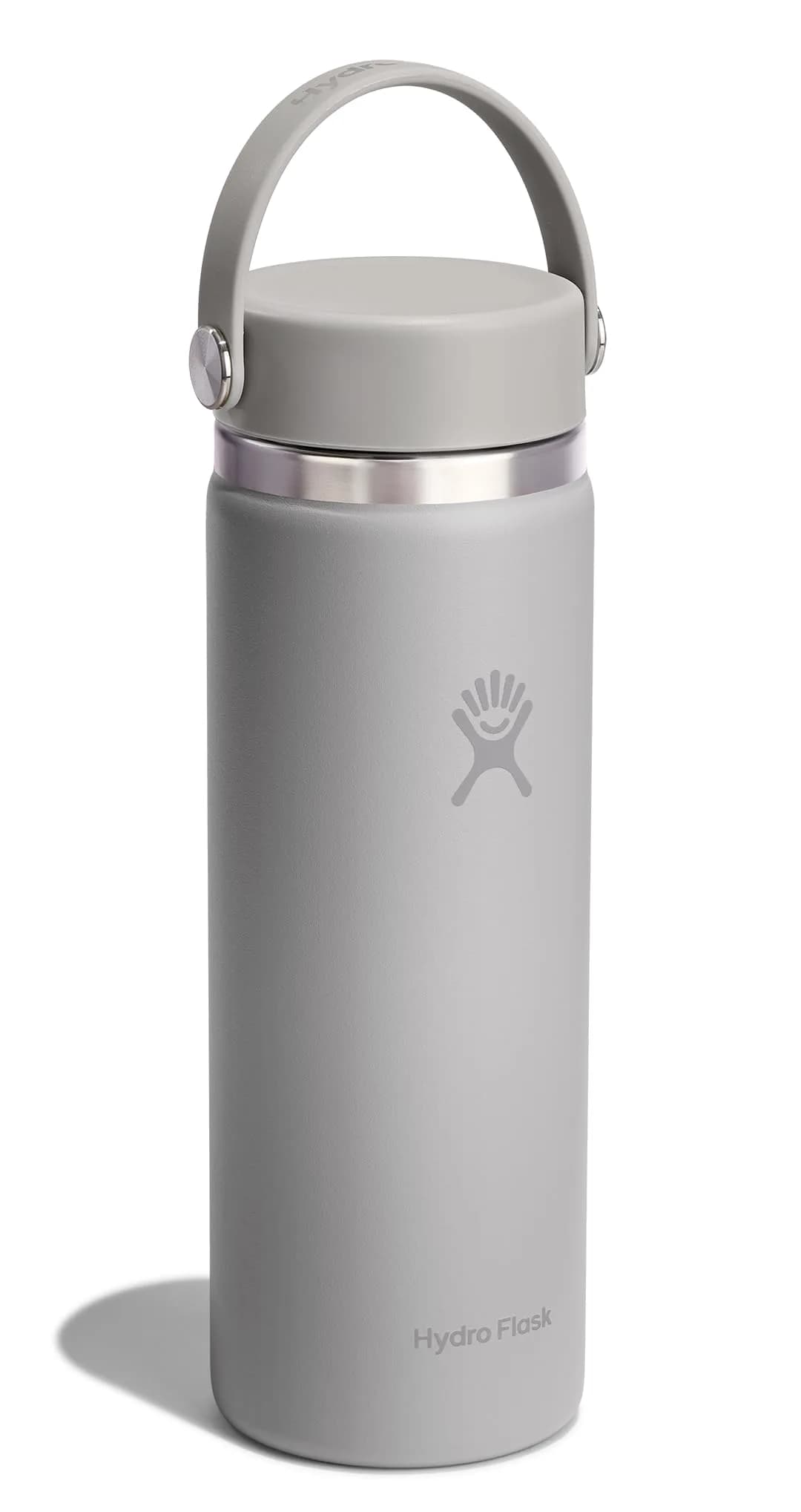 Hydro Flask 20 Oz Birch Gray Wide Mouth Water Bottle | Insulated Stainless Steel, Leakproof thumbnail 2