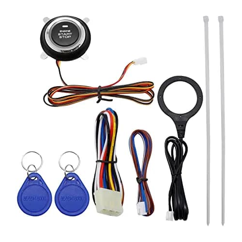 laffoonparts Smart RFID Push Engine Start Button Kit & Keyless Entry System | One Touch Car Start & Anti-Theft (70-120 chars) thumbnail 7