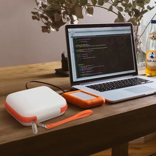 ALKOO Case for LaCie Rugged Mini 1TB-5TB External Hard Drive | Protects Drive & Accessories thumbnail 6